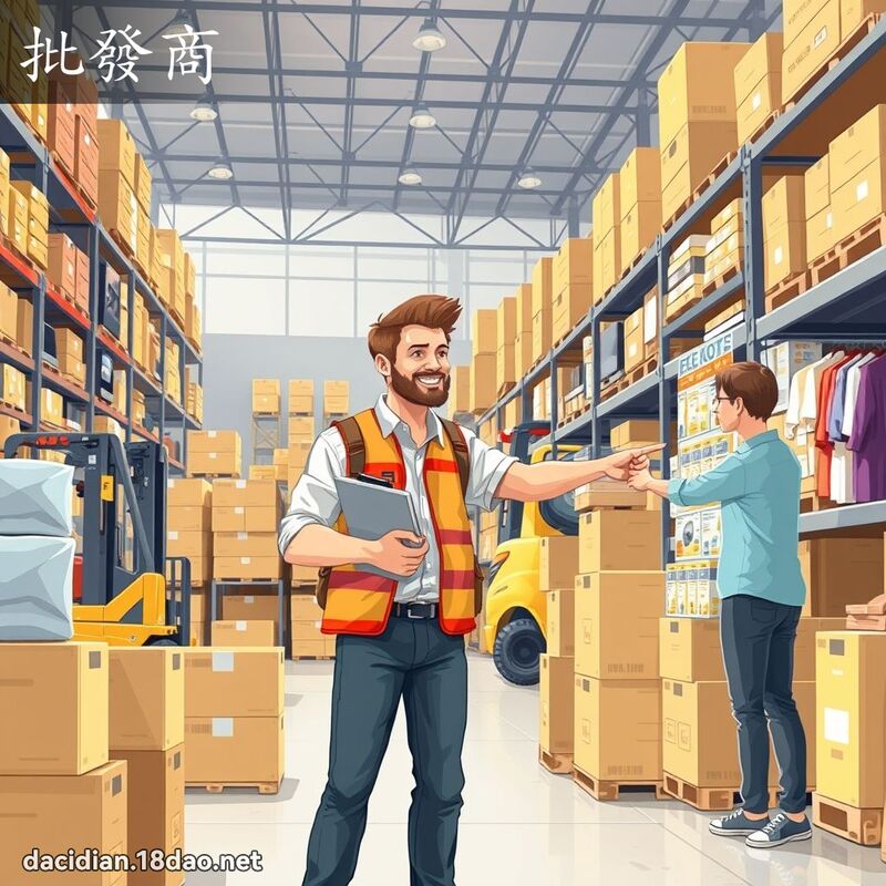 批發商 - 國語大辭典配圖