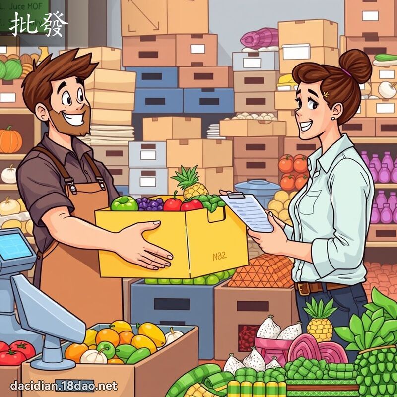 批發 - 國語大辭典配圖