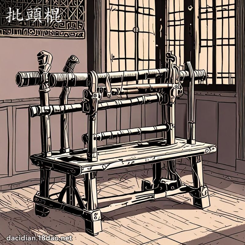批头棍 - 国语大辞典配图