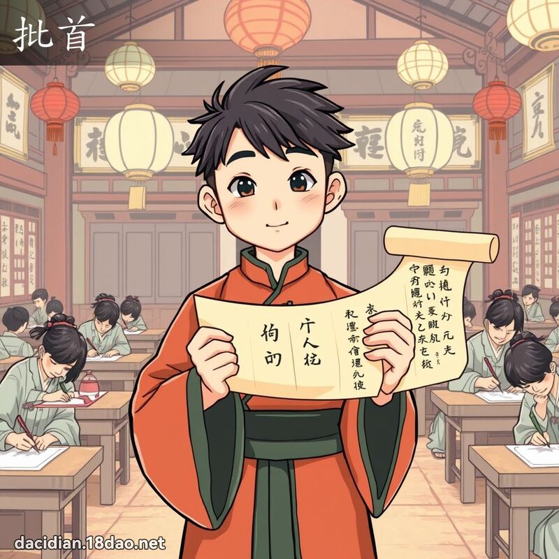 批首 - 國語大辭典配圖