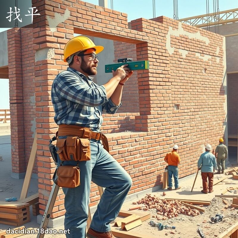 找平 - 國語大辭典配圖