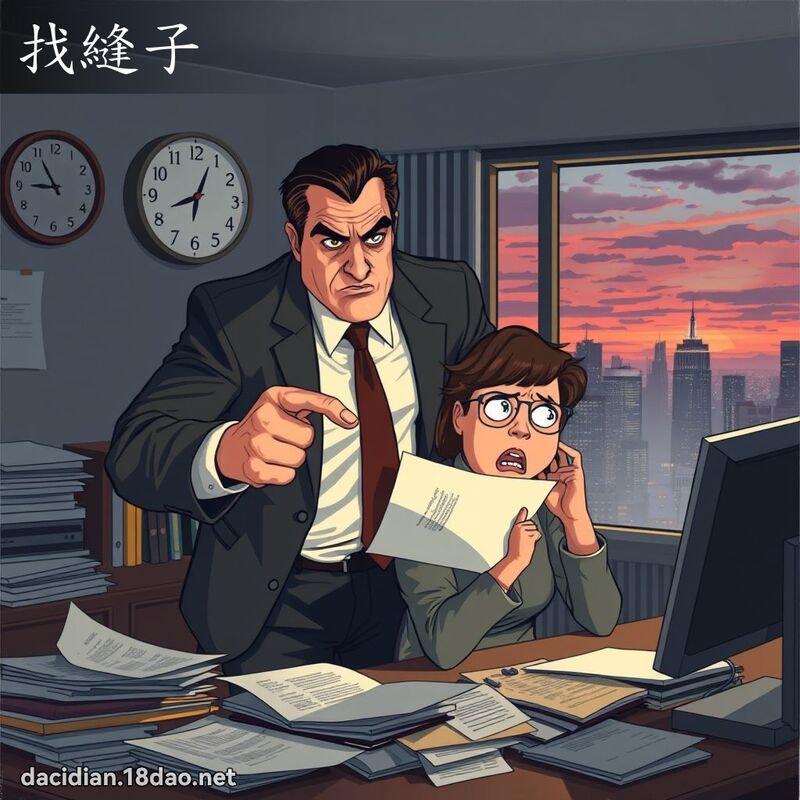 找縫子 - 國語大辭典配圖