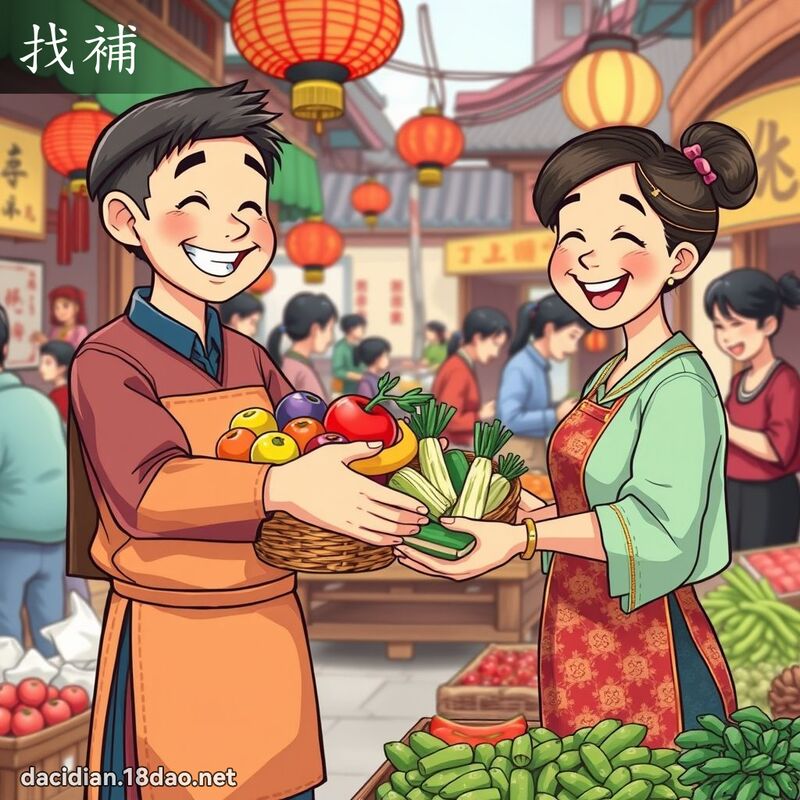 找补 - 国语大辞典配图