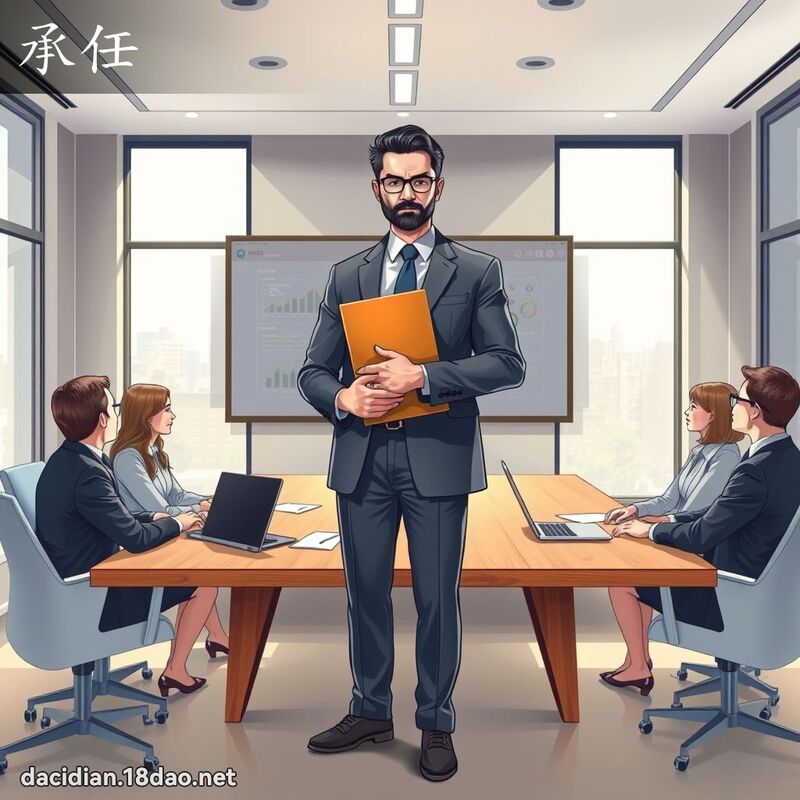 承任 - 国语大辞典配图