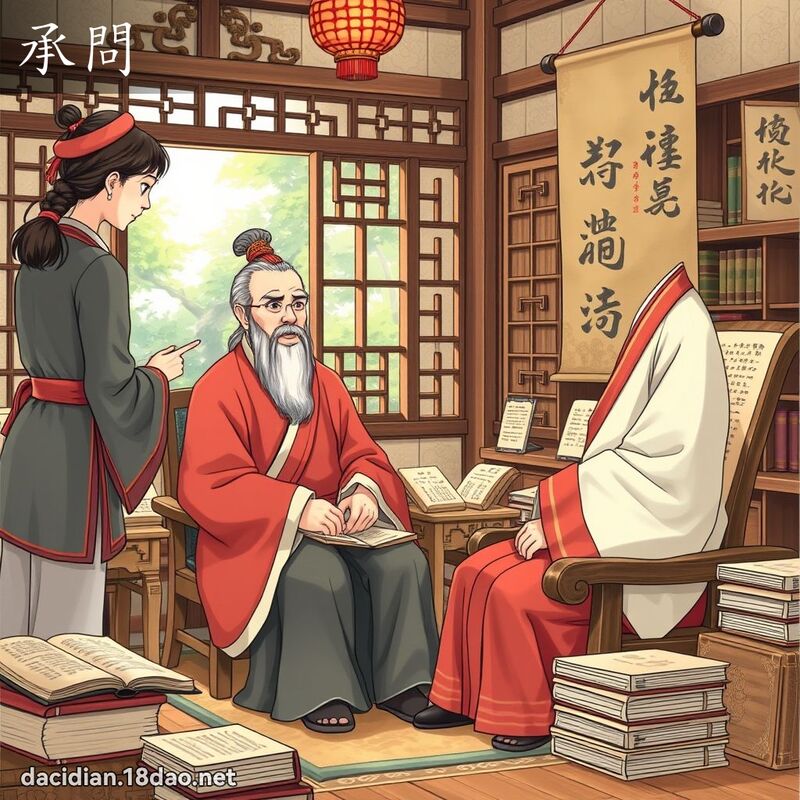 承问 - 国语大辞典配图