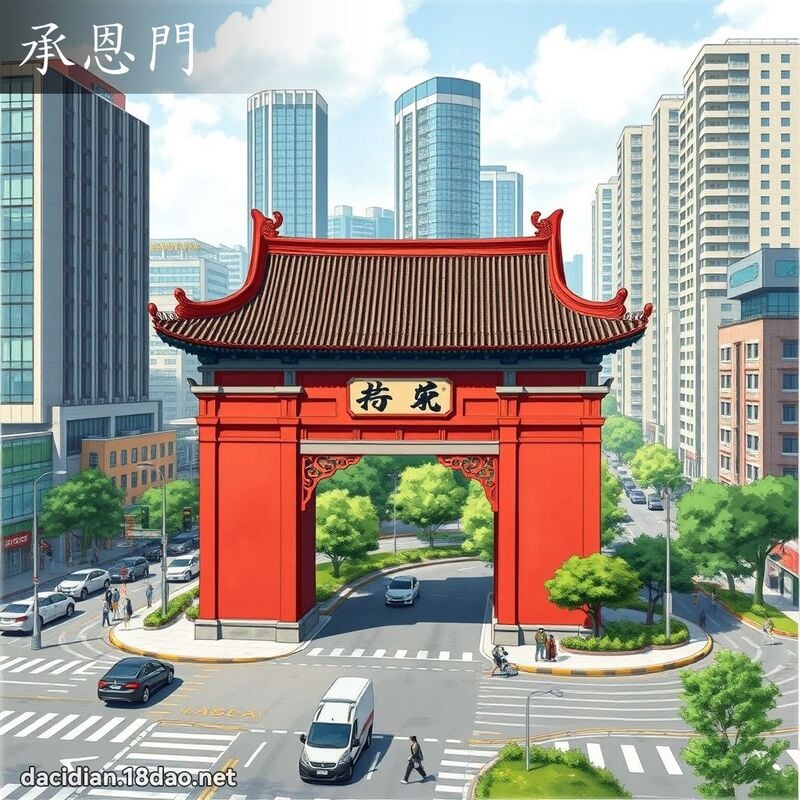 承恩门 - 国语大辞典配图