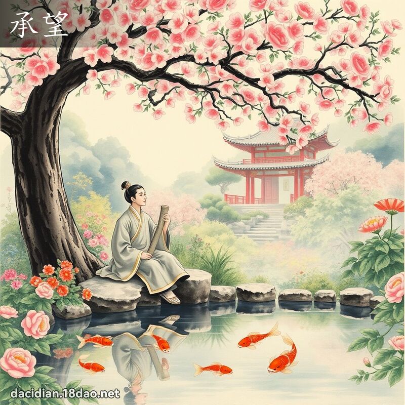 承望 - 国语大辞典配图