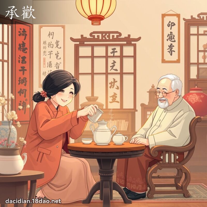 承欢 - 国语大辞典配图