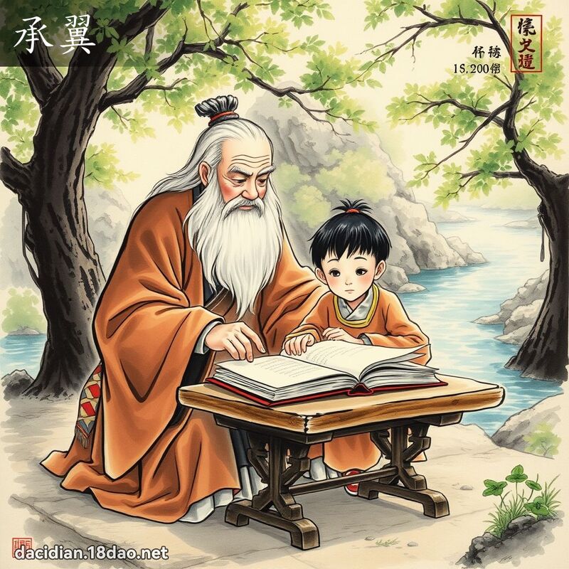 承翼 - 国语大辞典配图