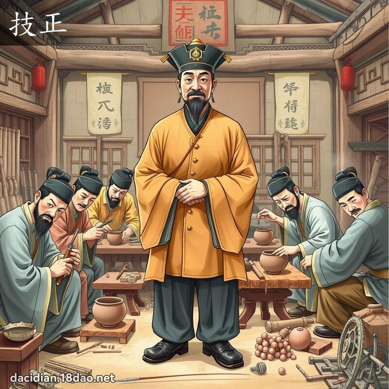 技正 - 國語大辭典配圖