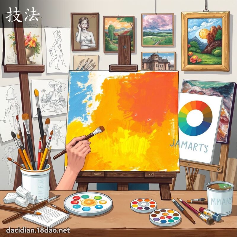 技法 - 国语大辞典配图