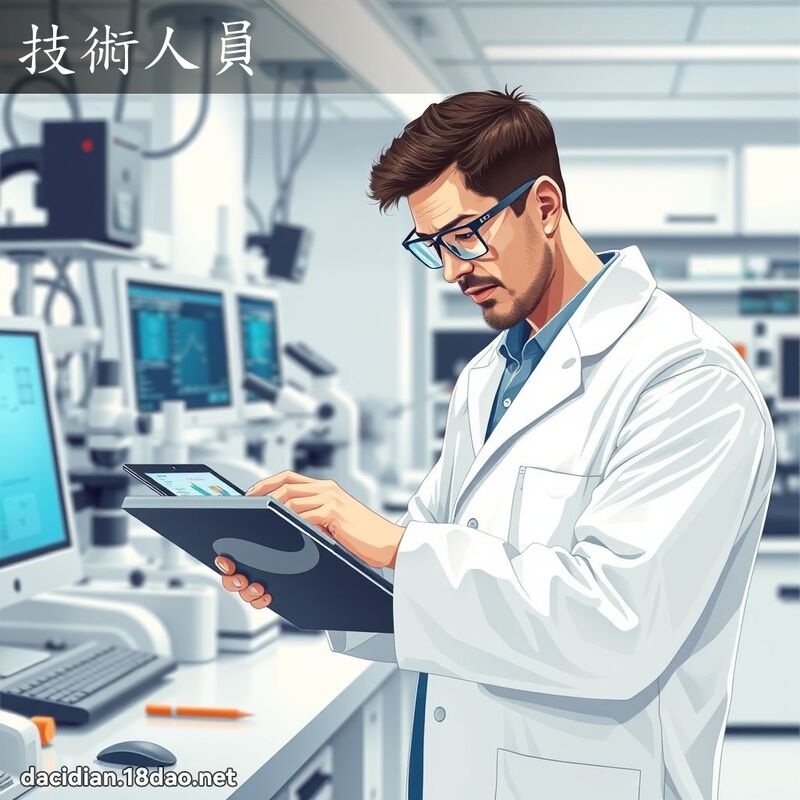 技術人員 - 國語大辭典配圖