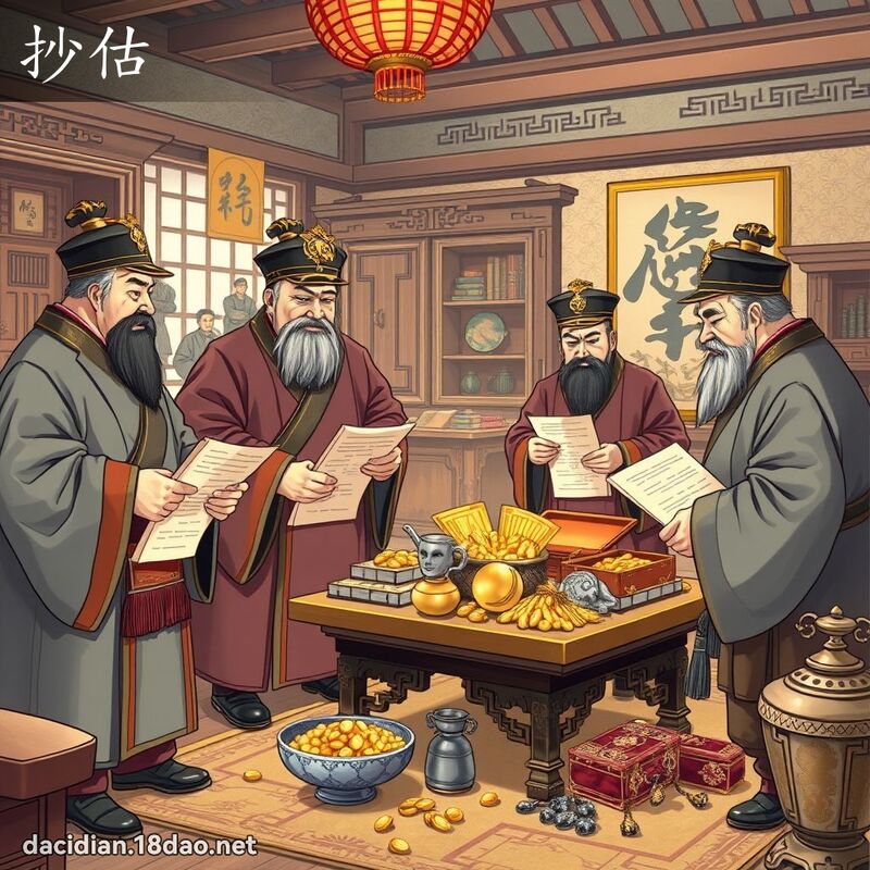 抄估 - 国语大辞典配图