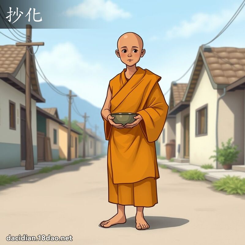 抄化 - 國語大辭典配圖