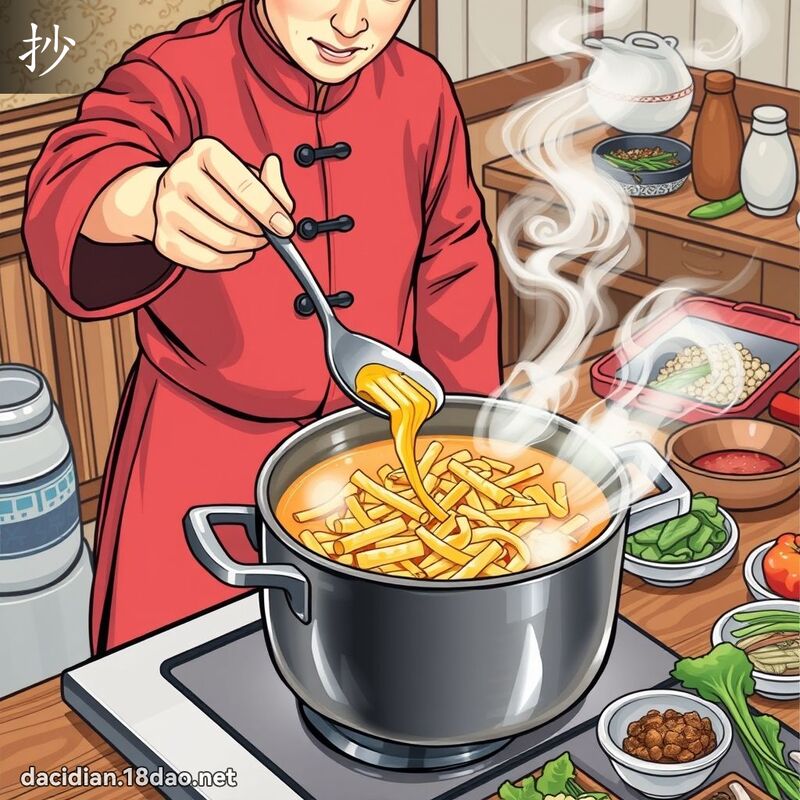 抄 - 国语大辞典配图