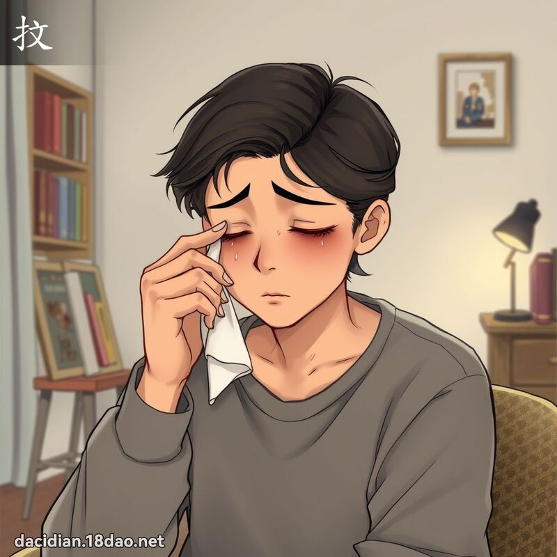 抆 - 国语大辞典配图