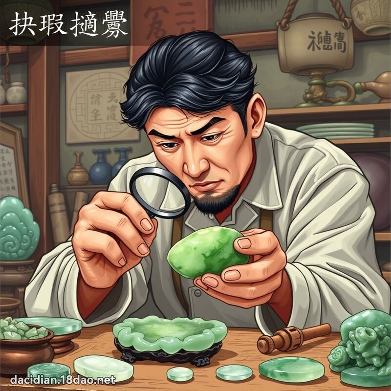 抉瑕擿釁 - 國語大辭典配圖