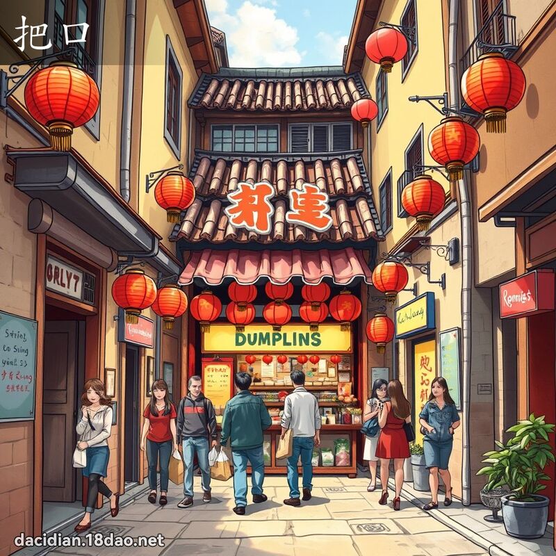 把口 - 国语大辞典配图
