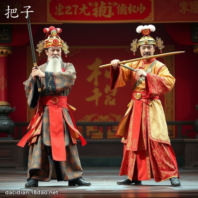 詞語: 把子 (多意詞)