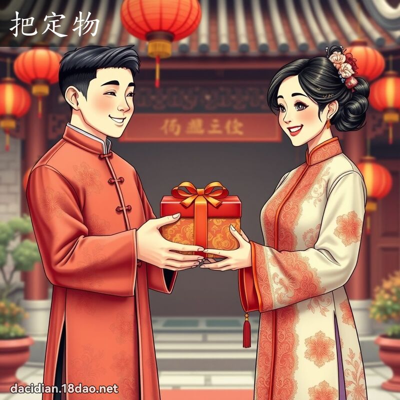 把定物 - 國語大辭典配圖