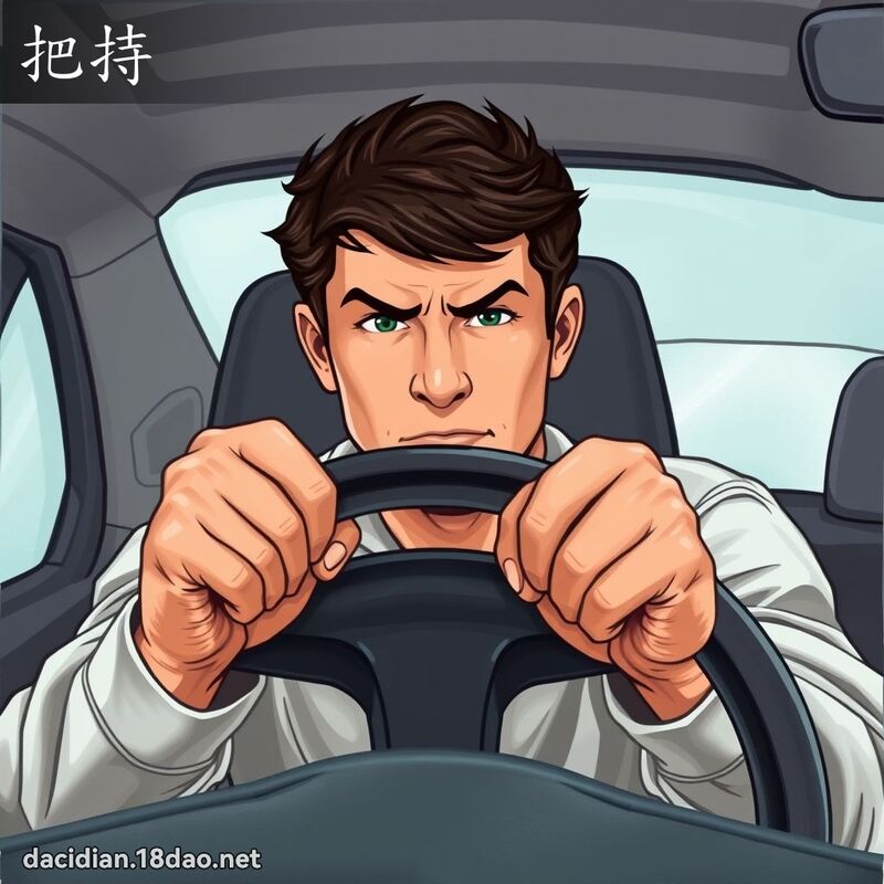 把持 - 国语大辞典配图