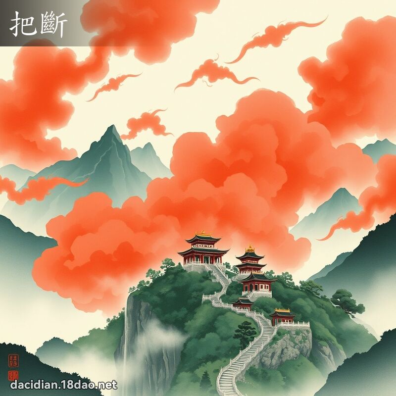 把断 - 国语大辞典配图