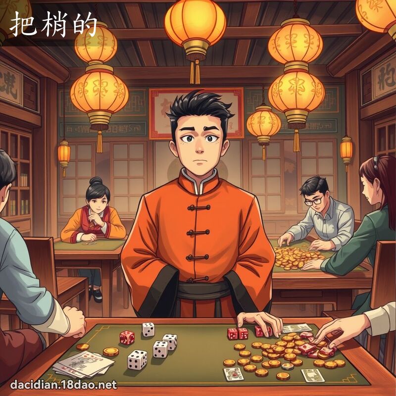 把梢的 - 国语大辞典配图