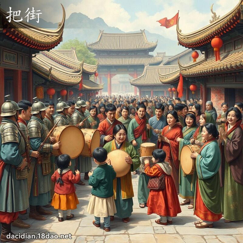 把街 - 国语大辞典配图