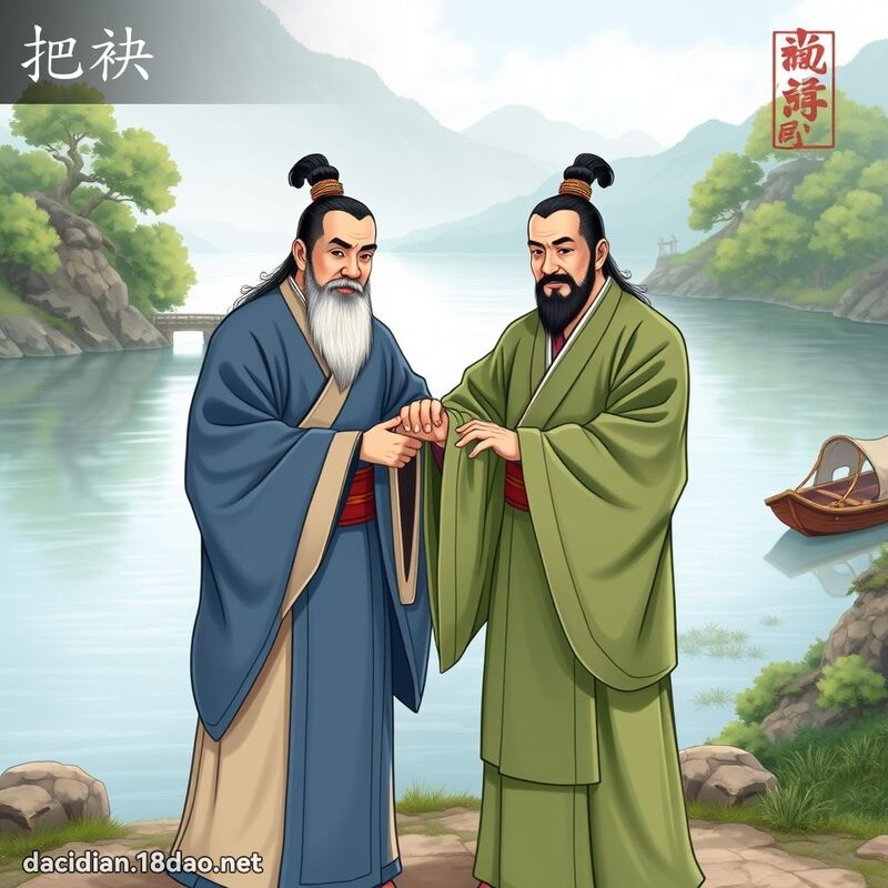 把袂 - 國語大辭典配圖