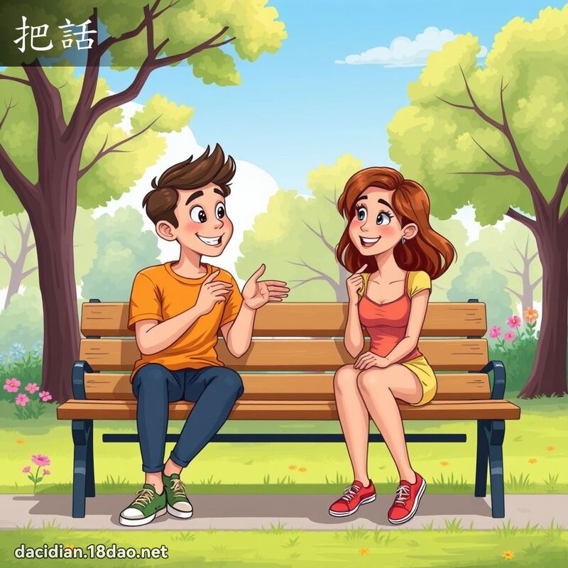 把话 - 国语大辞典配图