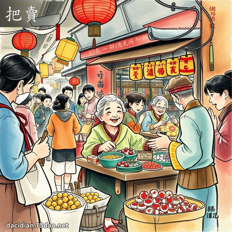 把卖 - 国语大辞典配图