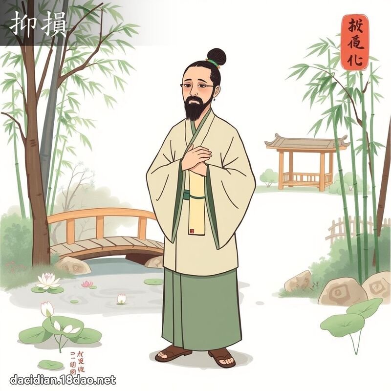 抑损 - 国语大辞典配图