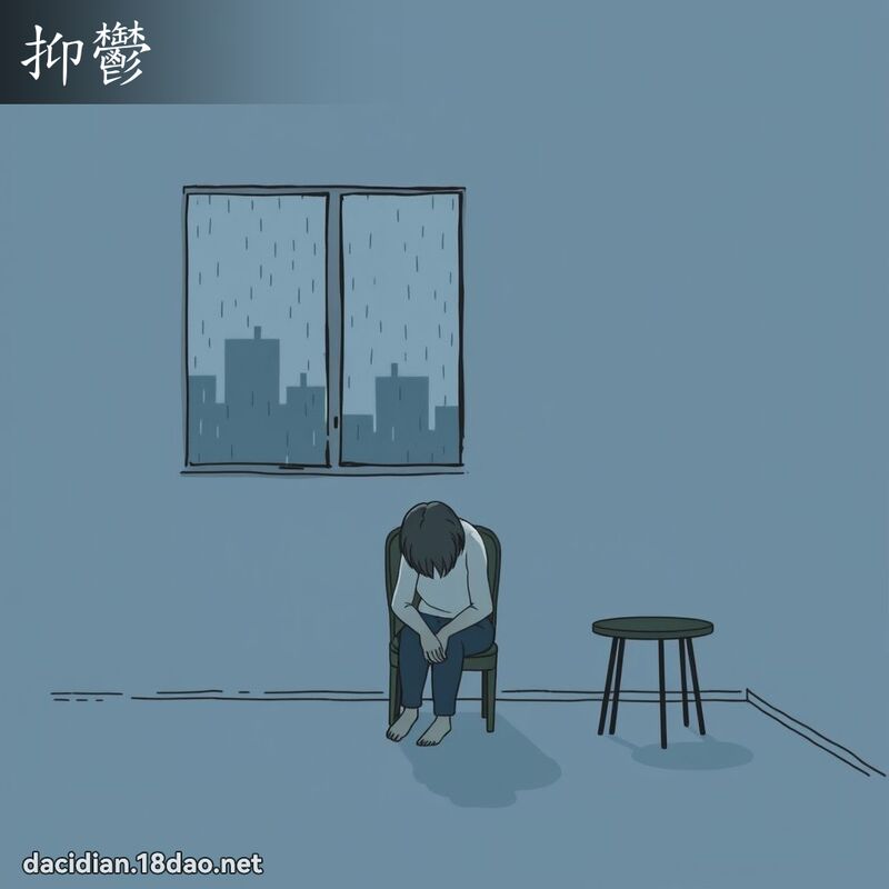 抑鬱 - 國語大辭典配圖
