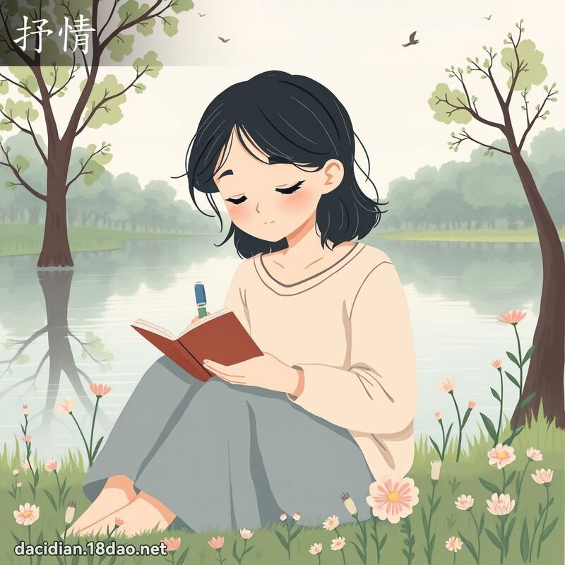 抒情 - 國語大辭典配圖