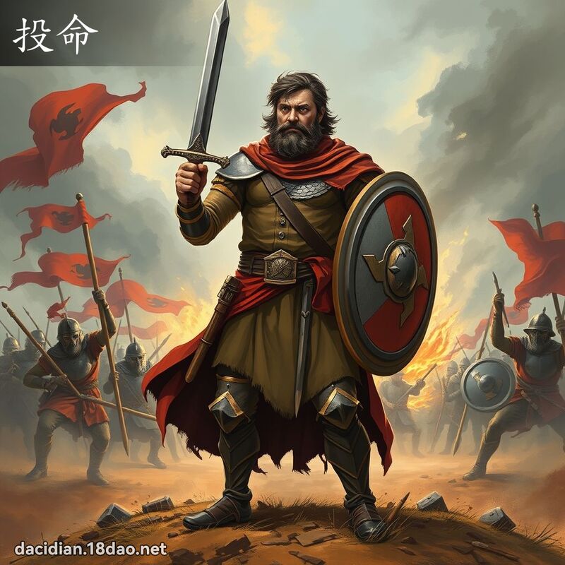 投命 - 國語大辭典配圖