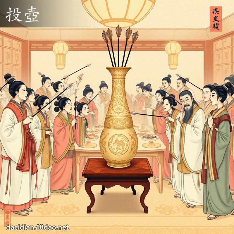 投壶 - 国语大辞典配图