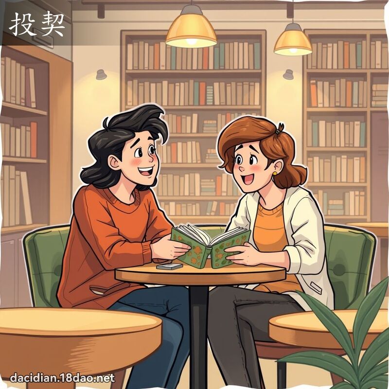 投契 - 国语大辞典配图
