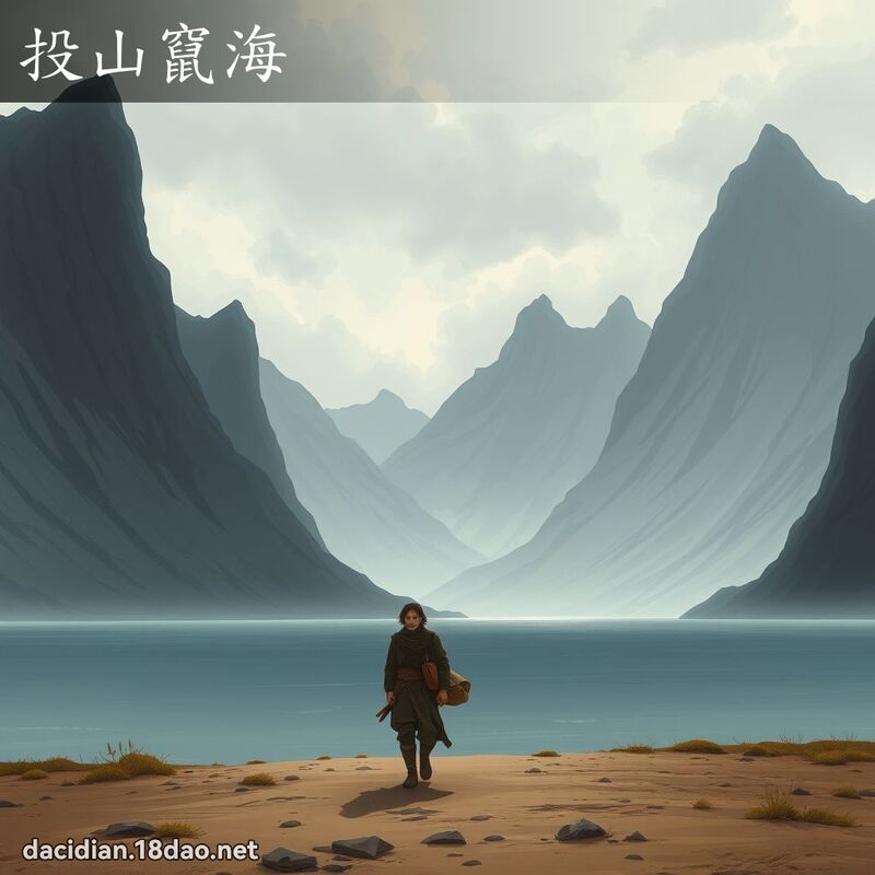 投山竄海 - 國語大辭典配圖