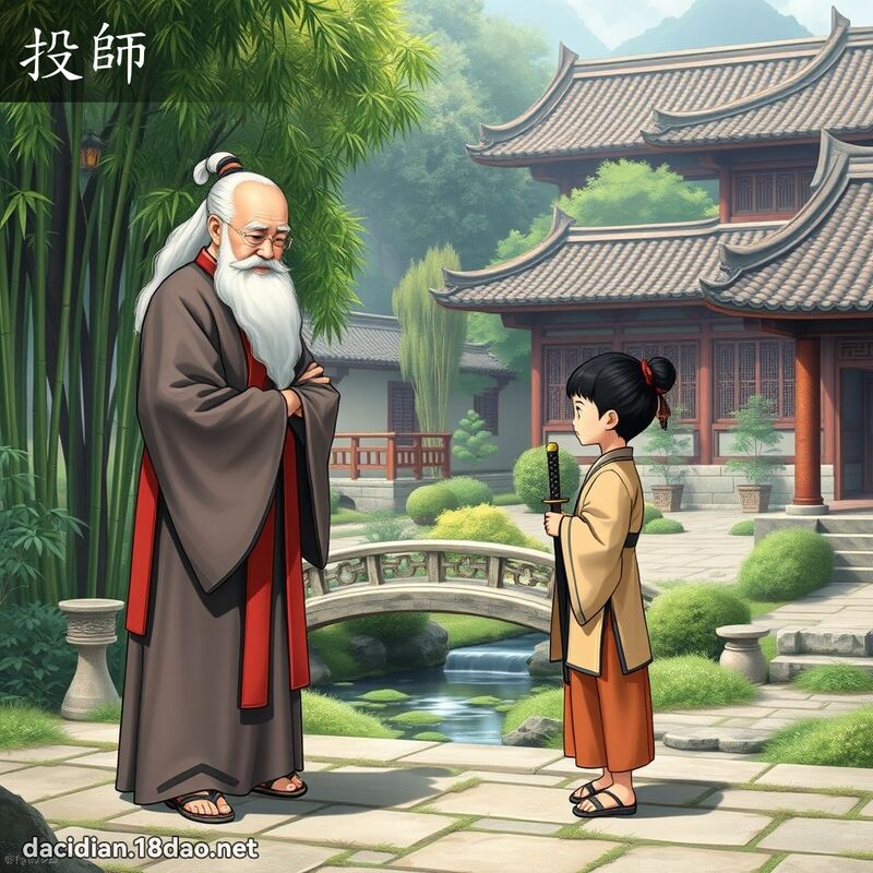 投師 - 國語大辭典配圖