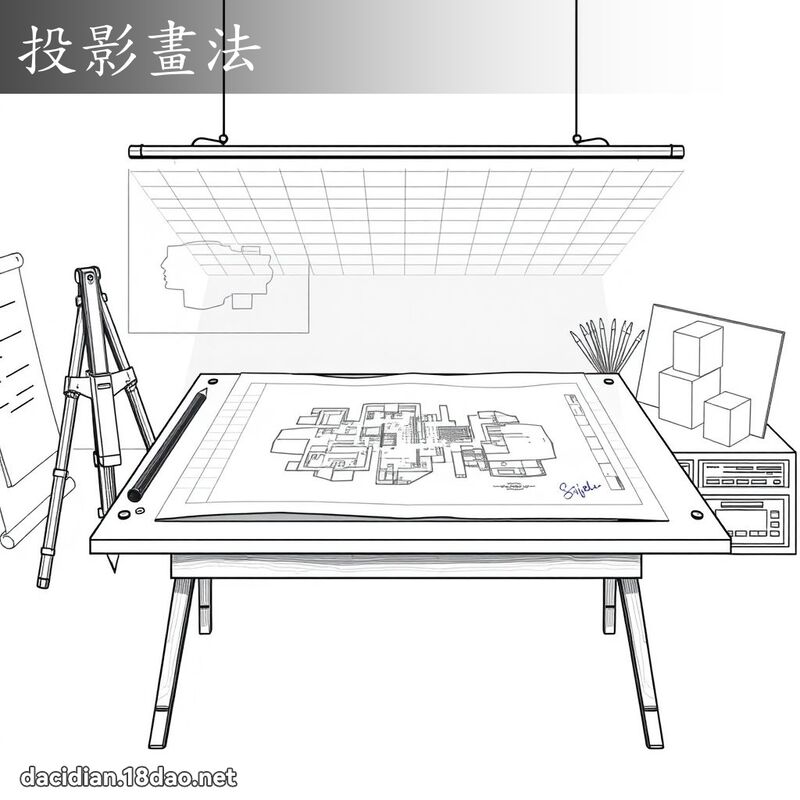 投影画法 - 国语大辞典配图