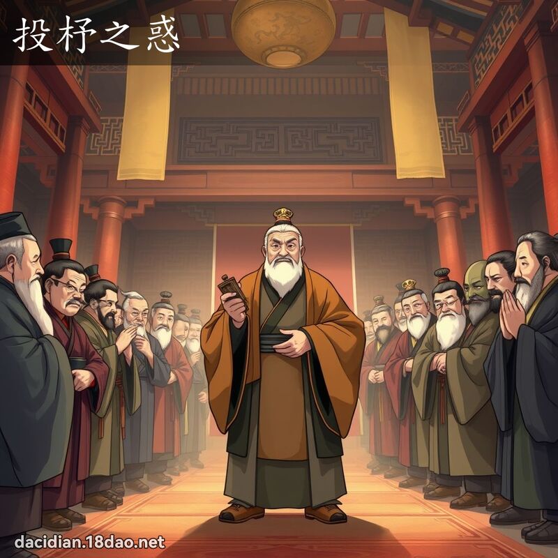 投杼之惑 - 国语大辞典配图