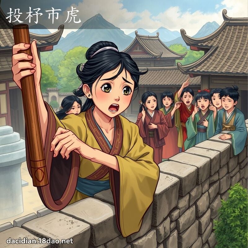 投杼市虎 - 國語大辭典配圖