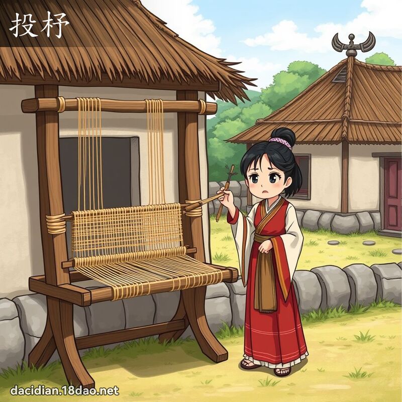 投杼 - 国语大辞典配图