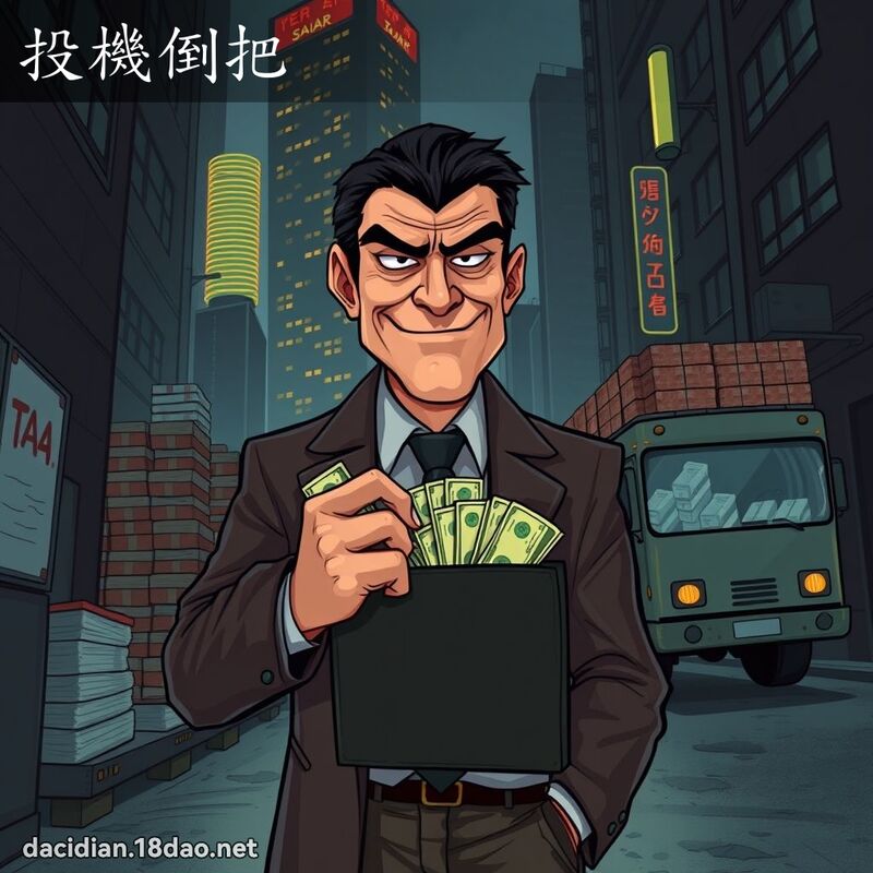 投機倒把 - 國語大辭典配圖