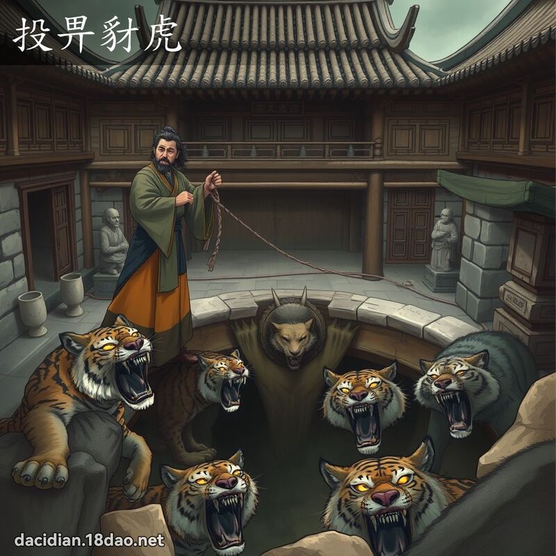 投畀豺虎 - 國語大辭典配圖