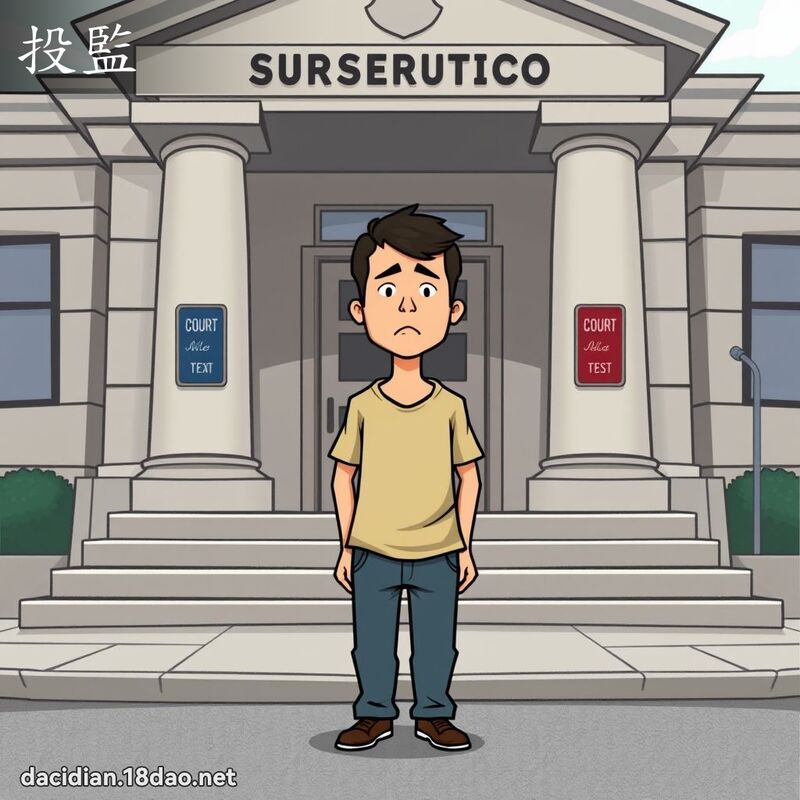 投监 - 国语大辞典配图