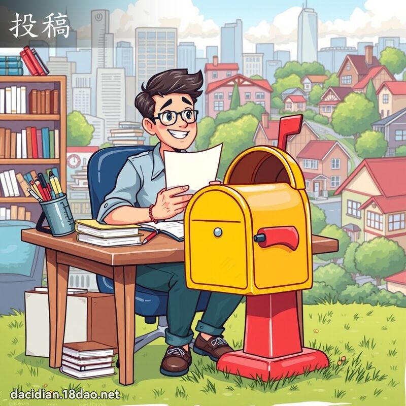 投稿 - 國語大辭典配圖