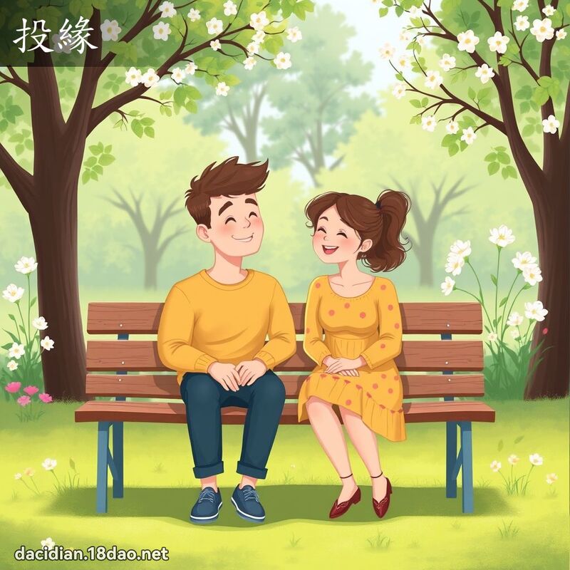 投緣 - 國語大辭典配圖