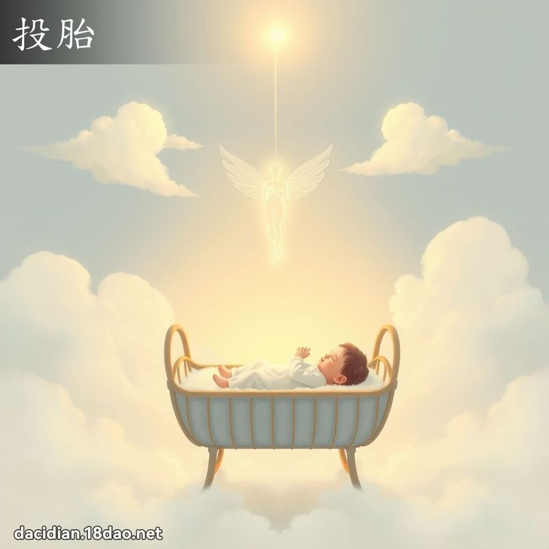 投胎 - 國語大辭典配圖