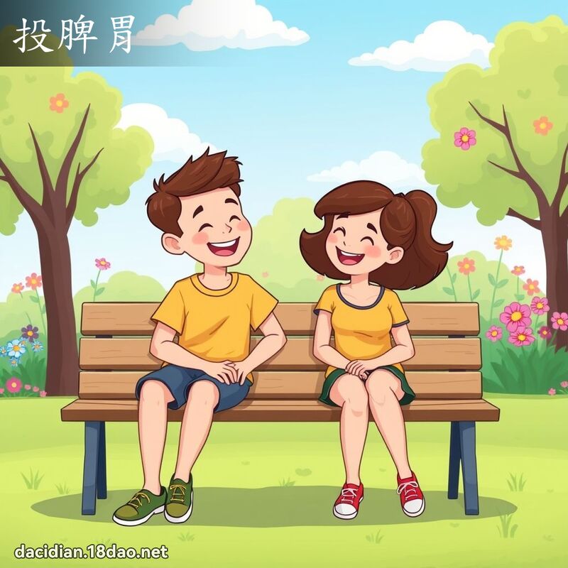 投脾胃 - 國語大辭典配圖